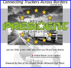 President Richard 50W FM/AM Radio Transceiver Black BRAND NEW