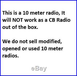 President Ronald 10 Meter Amateur Ham Radio Transceiver AM/FM/PA 12v 7 Color LCD