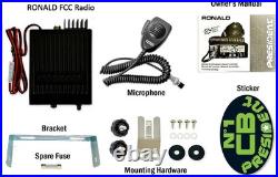 President Ronald Compact 50 Watt 10 Meter Radio With Large Color Changing Display