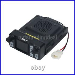 QYT KT-5000 25W 10KM VHF UHF Transceiver Mini Mobile Radio with Separable Panel