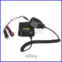 QYT KT-8900D Dual Band VHF UHF 25 Watt Quad-Standy Car Mobile FM Radio MIC 25W