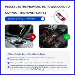 QYT KT-980 Plus Car Radio VHF/UHF Long Distance 50W Ham Radio Station+USB Cable