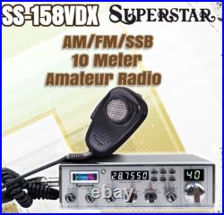 RANGER SS158VDX Superstar AMFMSSB 10Meter Amateur Radio Frequency Counte G1N
