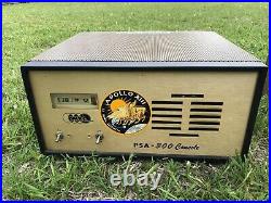 RARE WRL World Radio Laboratories Galaxy 300 & PSA-300 Console Ham Radio-MS