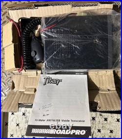 ROADPRO TITAN II 10-Meter AM/FM/SSB Mobile Transceiver, RPSY-485