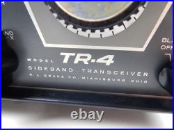 R. L. Drake Co. Model TR-4 Sideband Transceiver Ham/CB Radio UNTESTED AS-IS A
