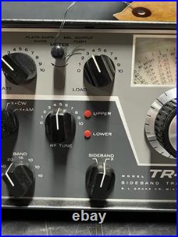 R. L. Drake Co. Model TR-4 sideband transceiver Ham/CB Radio. Untested R. L. Drake Co. Model TR-4 sideband transceiver Ham/CB Radio. Untested
