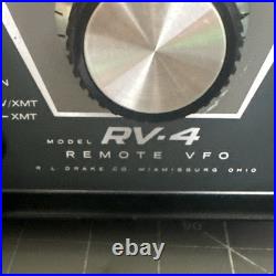 R. L. Drake RV-4 Remote VFO & LN-4 Filter Clean Untested / Parts Repair