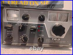 R. L. Drake TR-3 HF Ham Radio Transceiver CWithSSB Mono Band Gray/Black