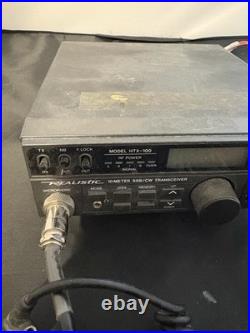RadioShack HTX-100 10M Realistic Transceiver See Pictures No Power To Test