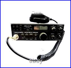 Radio Shack HTX-100 28.0-29.699MHz 25W 10M Ham Radio Transceiver Works SEE VIDEO Radio Shack HTX-100 28.0-29.699MHz 25W 10M Ham Radio Transceiver Works SEE VIDEO