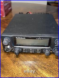 Radio Shack HTX-10 HF 10-Meter SSB/FM Ham Radio Mobile Transceiver HTX10