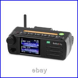 Radioddity DB25-D 20W DMR/Analog Mobile Radio, VHF/UHF, GPS, APRS, 500k Contact