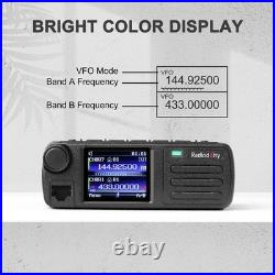 Radioddity DB25-D 20W DMR/Analog Mobile Radio, VHF/UHF, GPS, APRS, 500k Contact