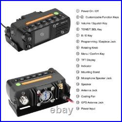 Radioddity DB25-D 20W DMR/Analog Mobile Radio, VHF/UHF, GPS, APRS, 500k Contact