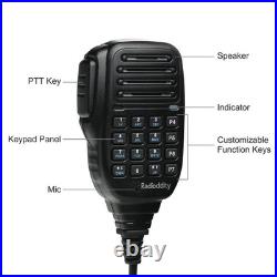 Radioddity DB25-D 20W DMR/Analog Mobile Radio, VHF/UHF, GPS, APRS, 500k Contact
