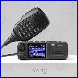 Radioddity DB25-D 20W DMR/Analog Mobile Radio, VHF/UHF, GPS, APRS, 500k Contact