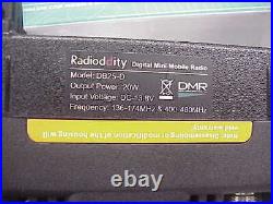 Radioddity DB2-D DMR Pro Dual Mini Mobile Car Truck Radio VHF UHF-USED RADIO