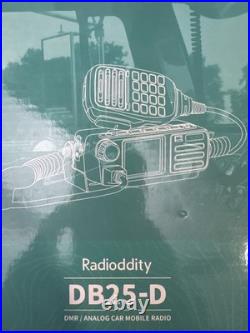 Radioddity DB-25D DMR Mobile Radio 20W VHF/UHF GPS
