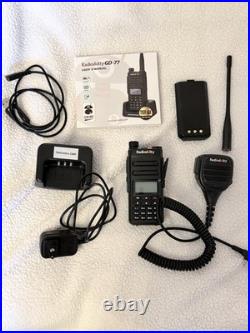 Radioddity GD-77 DMR (Digital/Analog) Dual Band Two-way Radio