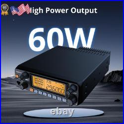 Radioddity QT60 Pro 10 Meter Mobile Ham Radio SSB/AM/FM/PA 60W, NOAA Alert