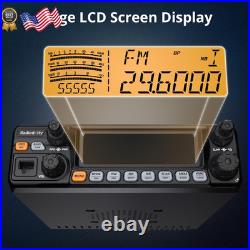 Radioddity QT60 Pro 10 Meter Mobile Ham Radio SSB/AM/FM/PA 60W, NOAA Alert