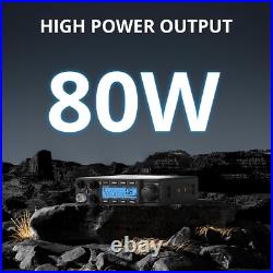 Radioddity QT80 10 Meter Radio, 80W High Power Amateur Ham Radio New In Box New