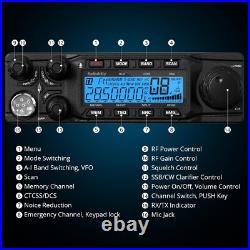 Radioddity QT80 10 Meter Radio, 80W High Power Amateur Ham Radio New In Box New