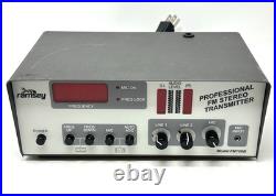 Ramsey Electronics FM100B Professional FM Stereo Transmitter No Antenna Untested Ramsey Electronics FM100B Professional FM Stereo Transmitter No Antenna Untested