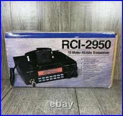 Ranger RCI-2950 Ham Radio Transceiver Black with Microphone Free Shipping MINT