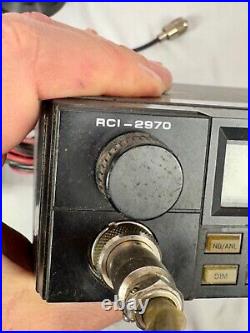 Ranger RCI-2970 Ham Radio Ten Meter Transceiver with Antenna, & Microphone
