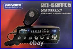 Ranger RCI-69FFC6 10M Base Radio 450W Rack Mountable AM FM SSB CW NEW