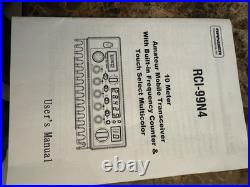 Ranger RCI-99N4 400W AM 10 Meter Ham Radio Transceiver FREE SHIPPING