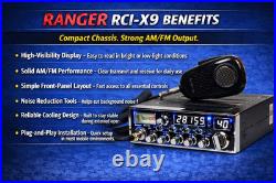 Ranger RCI-X9 10 Meter Radio Compact Size 120W AM LSB USB EchoTalkback