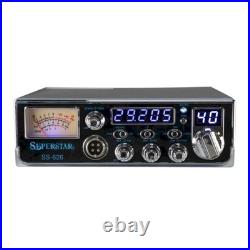 Ranger SuperStar SS-626 10 Meter Radio 45W AM Echo Talkback Compact Size