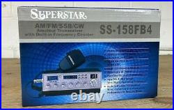 Ranger Superstar SS-158FB4 10 Meter AM/FM/USB/LSB/CW Mobile Radio BRAND NEW