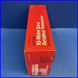 Realistic HTX-100 10 Meter SSB CW Ham Radio Transceiver Unused Open Box
