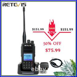 Retevis RT3S Digital DMR Walkie Talkie UHF/VHF TDMA Emergency VOX 2way Radio