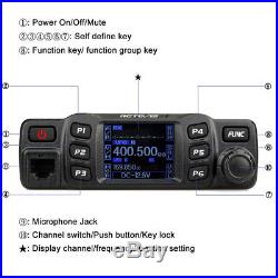 Retevis RT95 Mobile Car Radio Transceivers Dual Band Power Output 25With15With5W+USB