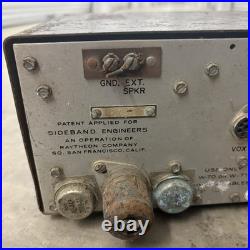 SBE SB-34 Ham Transceiver HF Not Working As-Is Calibrator Not Included