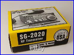 SGC MODEL SG-2020 SSB/CW 160-10 METER QRP TRANSCEIVER Excellent Conditon