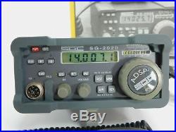 SGC SG-2020 ADSP2 QRP Ham Radio Transceiver + 5226 Mic (has issues) SN 79660164