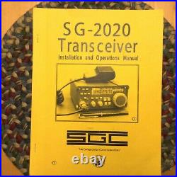 SGC SG-2020 HF SSB & CW Transceiver 160-10m ADSP2 Installed, Very Clean