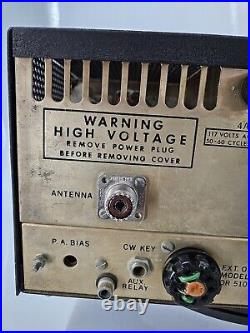 SILTRONIX 1011B Amateur Ham Radio Transceiver Tube Type UNTESTED AS-IS EB-15531