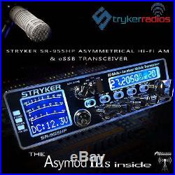 STRYKER SR-955HP & THE NEW ASYMOD IIIs ASYMMETRICAL Hi-Fi AM MODULATOR + eSSB
