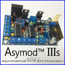 STRYKER SR-955HP & THE NEW ASYMOD IIIs ASYMMETRICAL Hi-Fi AM MODULATOR + eSSB