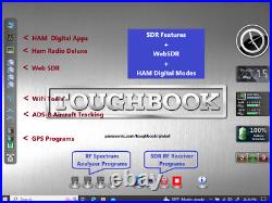 Shop & Field TOUGHBOOK Radio Programmer+SDR RF Tools +HAM Digital Apps &ADS-B