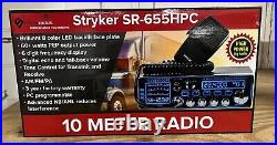 Stryker SR655HPC 10 Meter Radio With Frequency Counter Newest version BRAND NEW