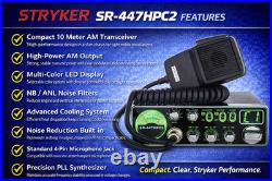 Stryker SR-447HPC2 10 Meter Radio High Power AM Multi-Color Display