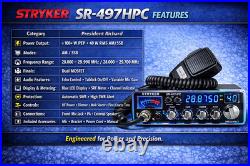 Stryker SR-497HPC 10 Meter Export Radio High Power Trucker Mobile Long Range